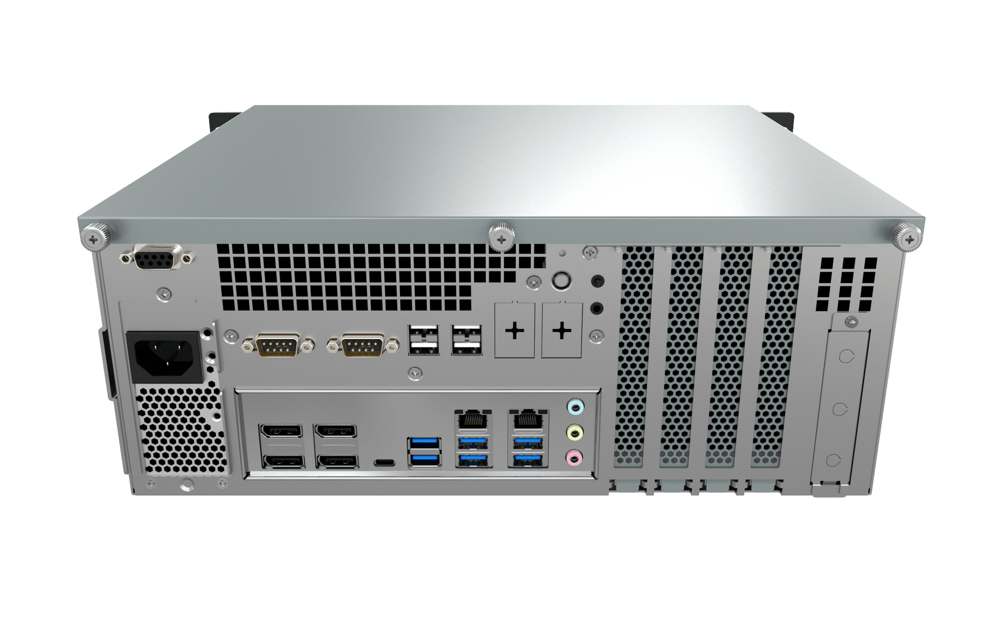 KCO-3000-RPL Fanned Industrial Computer with 3U Rackmount ,12/13th Gen ...