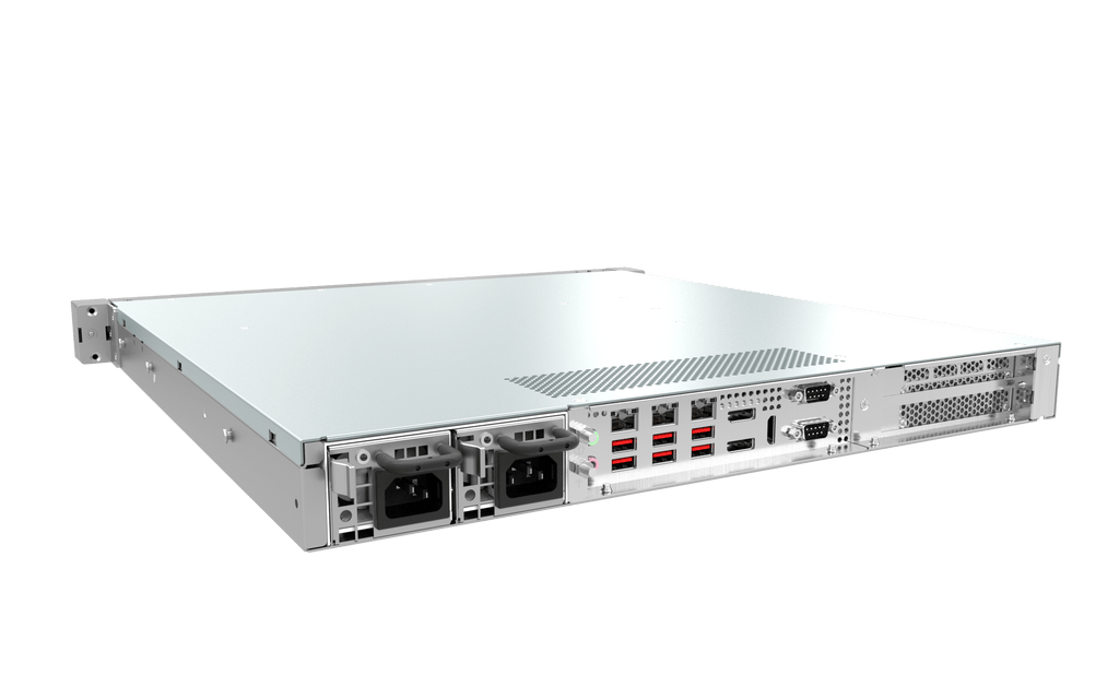 LLM-1U-RPL 1U Edge AI Rackmount Server with 12th/13th Gen Intel® Core® Processor and Q670E Chipset
