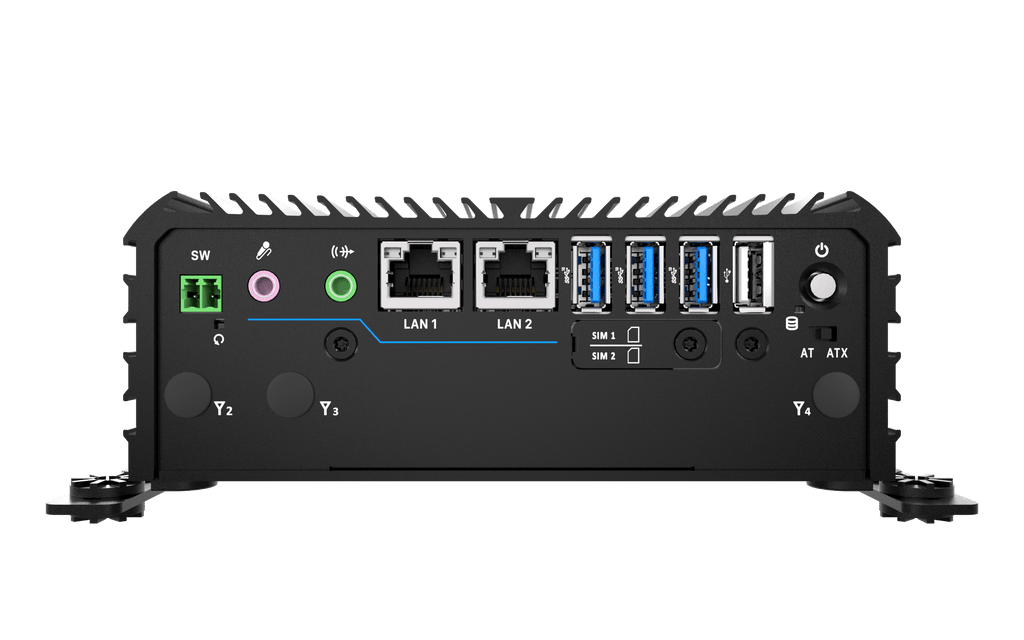 RCO-1000-ASL-10 ファンレスミニコンピュータ、Intel® Atom® x7433RE