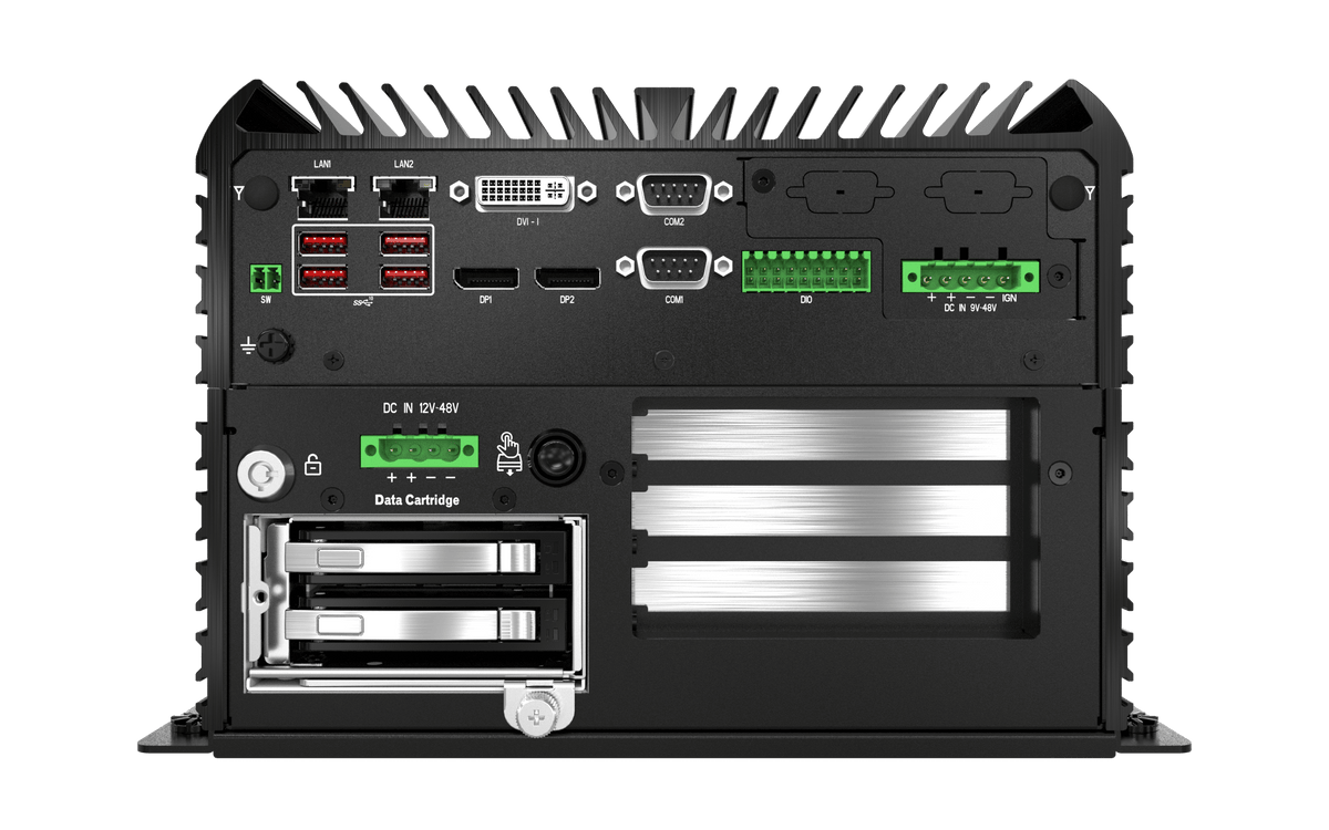 RCO-6000-RPL-2N-1E AI Edge Inference Computer w/ LGA 1700 for Intel 12 ...