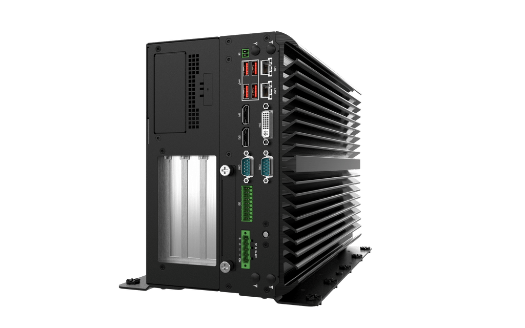 VCO-6000-RPL-3-2PWR Machine Vision Computer w/ LGA 1700 for Intel 12/13th Gen CPU & R680E PCH, 3x PCIe, 3x Expansion Slots, 2x Power Input