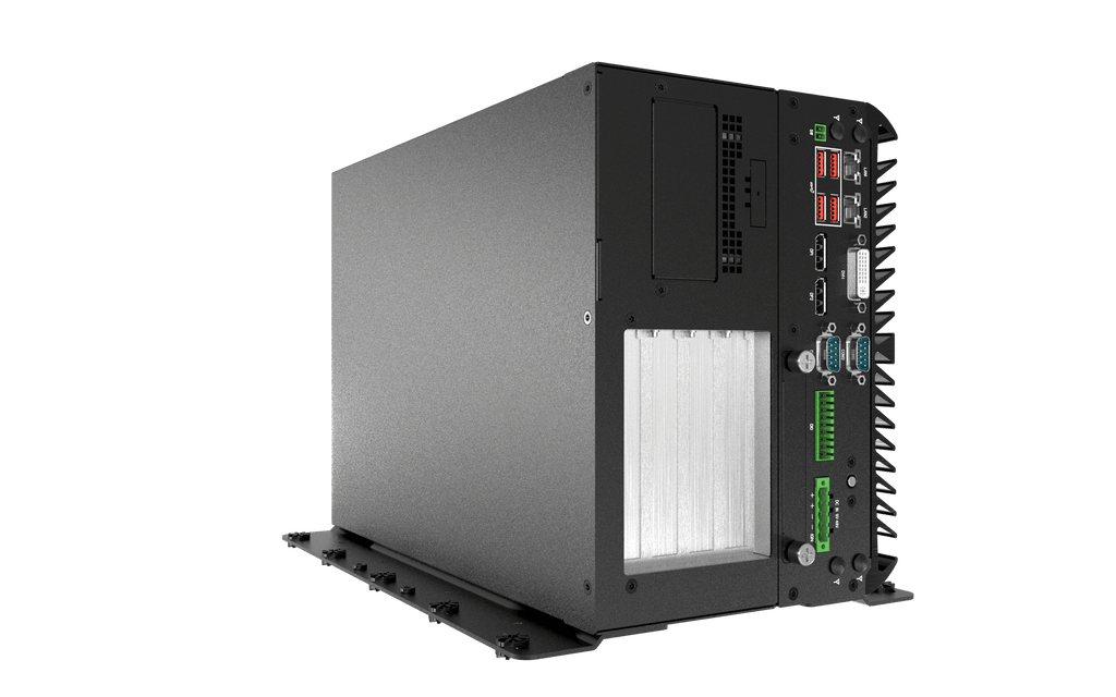VCO-6000-RPL-4-2PWR Machine Vision Computer w/ LGA 1700 for Intel 12/13th Gen CPU & R680E PCH, 3x PCIe, 4x Expansion Slots, 2x Power Input