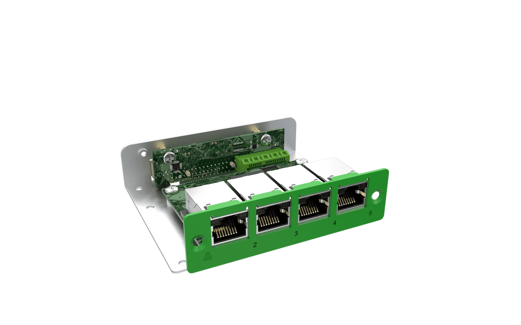 EBIO-4ETH-J EDGEBoost I/O Module with 4x LAN Ports