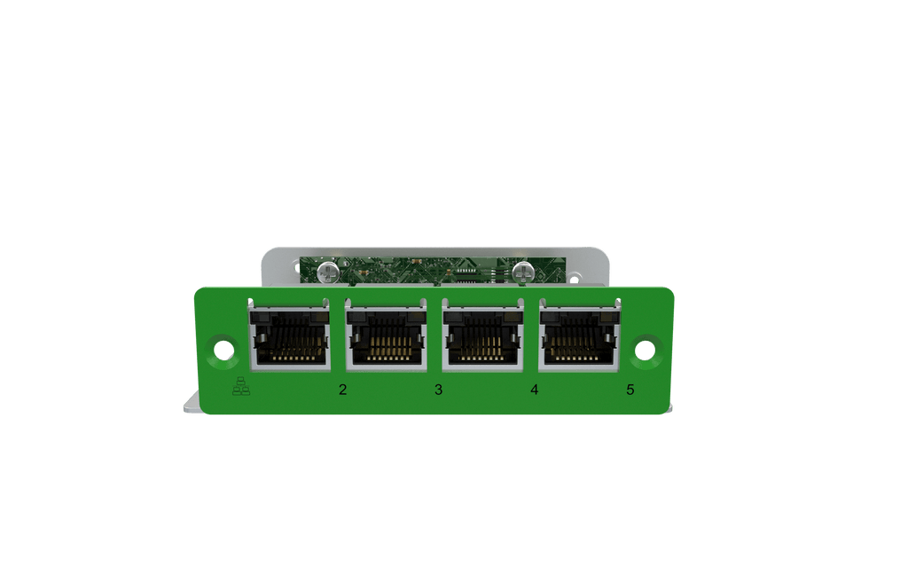 EBIO-4ETH-J EDGEBoost I/O Module with 4x LAN Ports