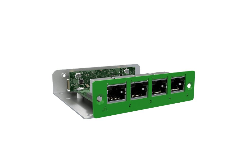 EBIO-4ETH-J EDGEBoost I/O Module with 4x LAN Ports