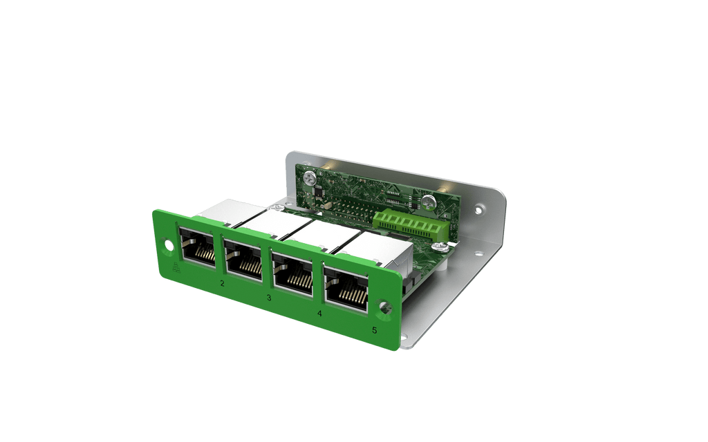 EBIO-4ETH-J EDGEBoost I/O Module with 4x LAN Ports