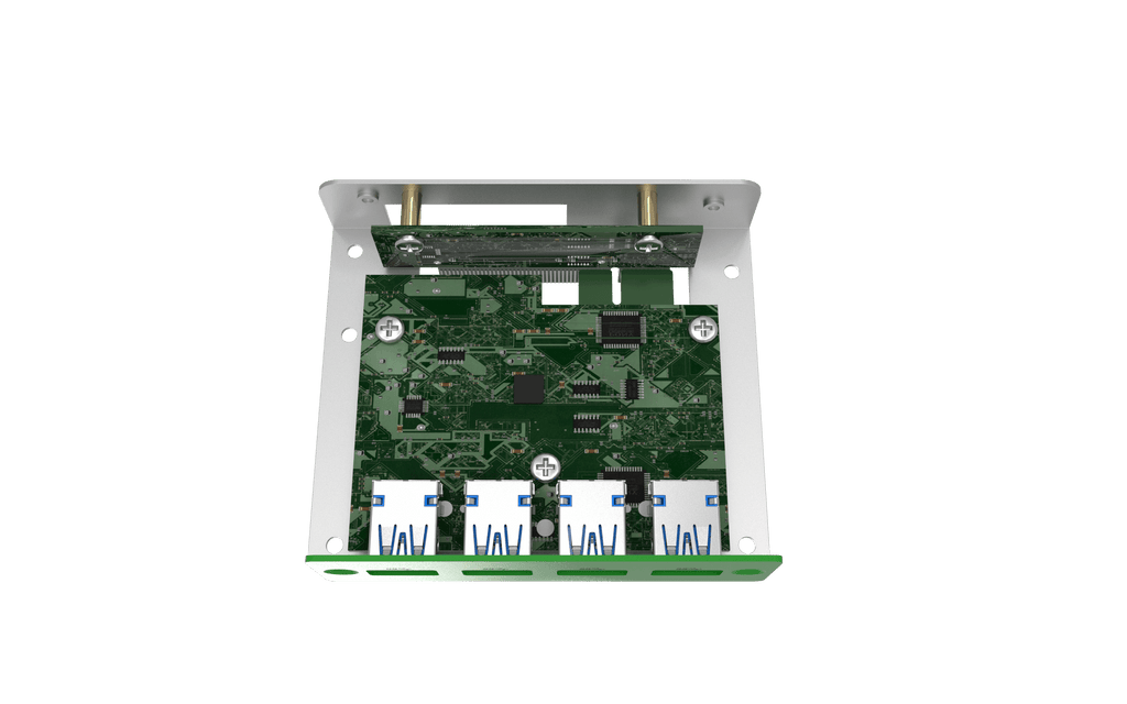 EBIO-4U3-J EDGEBoost I/O Module with 4x USB 3.0 Type-A Ports