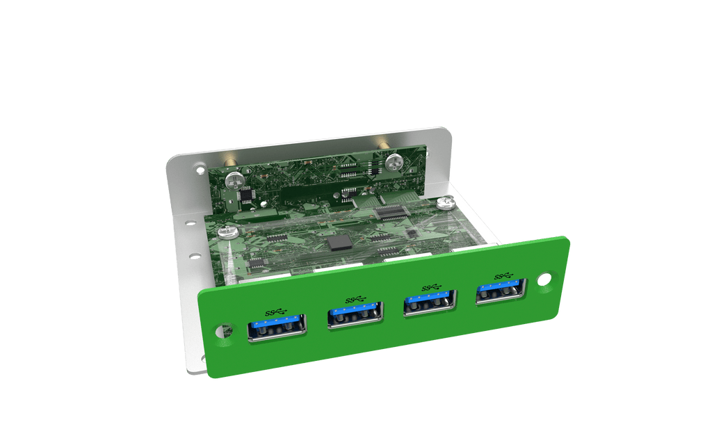 EBIO-4U3-J EDGEBoost I/O Module with 4x USB 3.0 Type-A Ports