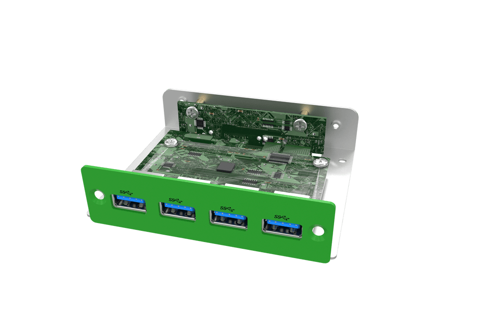 EBIO-4U3-J EDGEBoost I/O Module with 4x USB 3.0 Type-A Ports