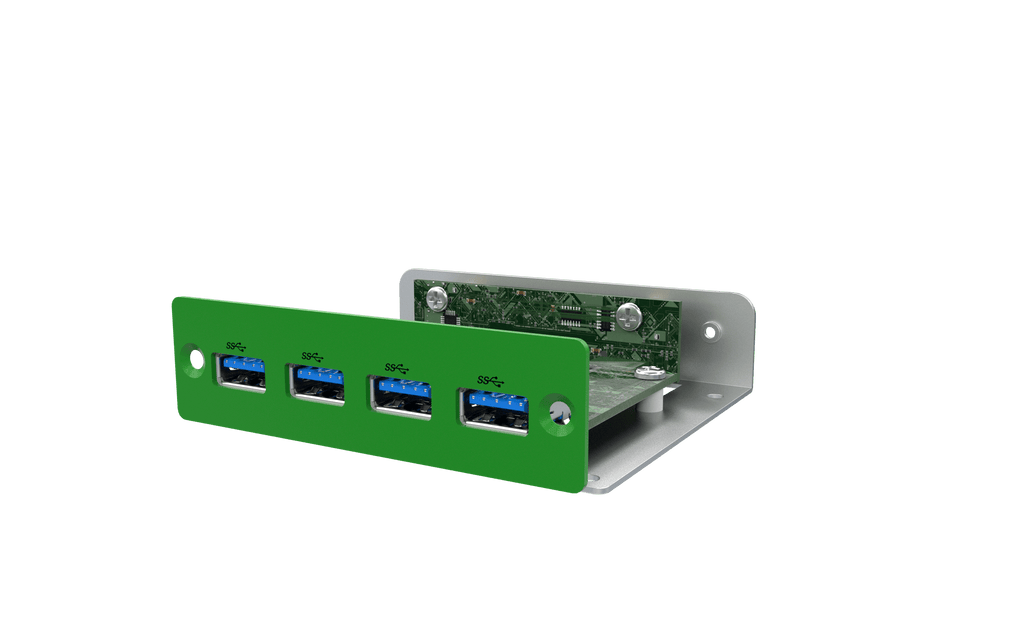 EBIO-4U3-J EDGEBoost I/O Module with 4x USB 3.0 Type-A Ports