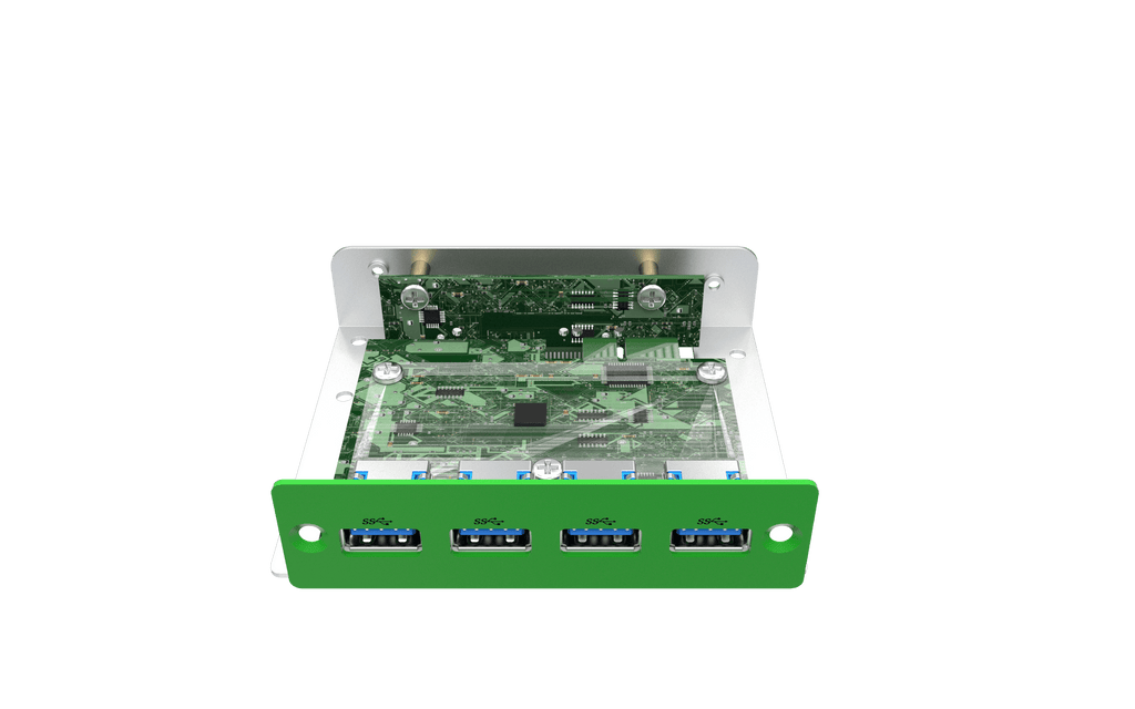 EBIO-4U3-J EDGEBoost I/O Module with 4x USB 3.0 Type-A Ports