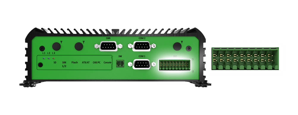 JCO-3000-ORN-B_4L Mid-Range AI Edge Computer with NVIDIA Jetson