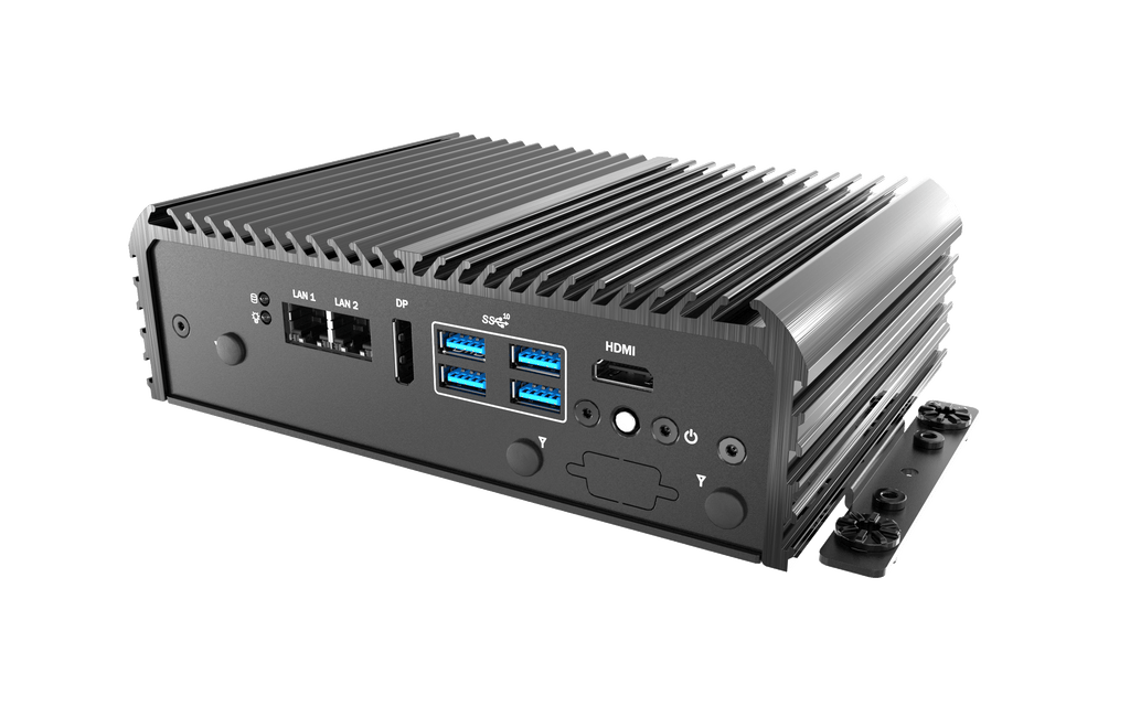 BCO-2000-WHL-U Fanless Mini Computer with 8th Gen Intel® Core™ Mobile-U And Celeron® Processor, 2x LAN, 4x USB 3.2