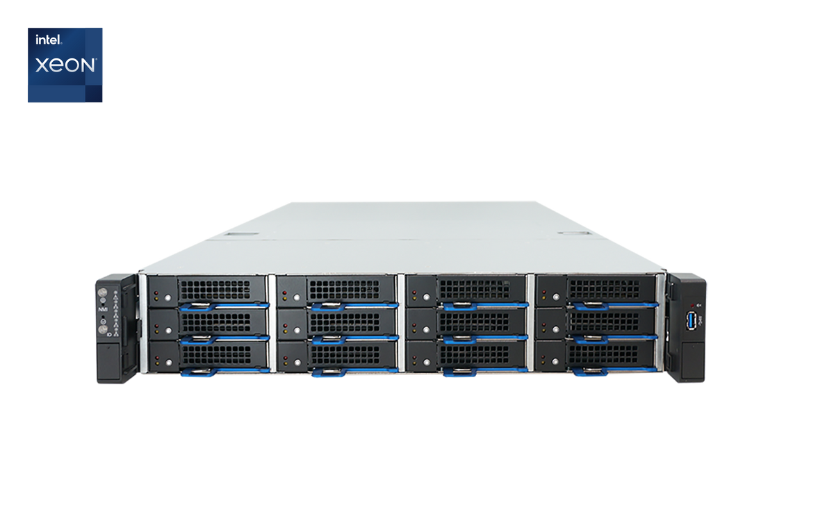 FlacheSAN2N12C-D5 2U 12 NVMeアドインカード PCIe x8デュアル Xeon SP