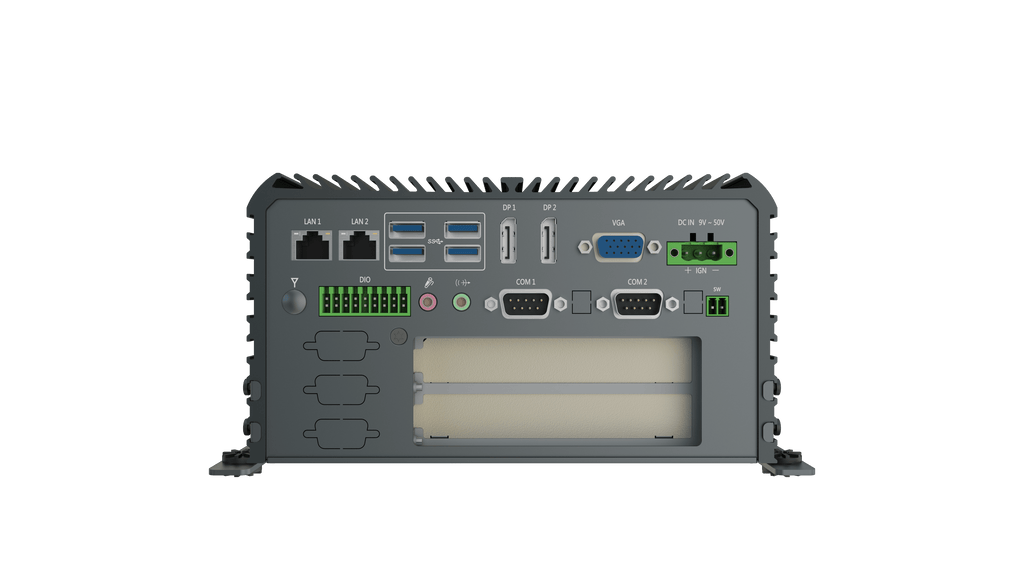 RCO-3000-KBL-U-2 Industrial Computer with 7th Gen Intel® Core™ Mobile-U Processor, 2x Expansion