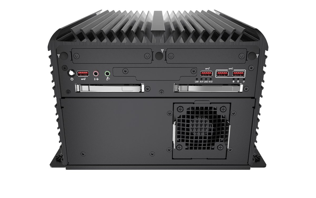 RCO-6000-CML-4N-2E AI Edge Inference Computer w/ LGA 1200 for Intel 10 ...