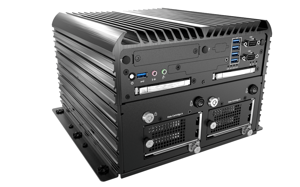 RCO-6000-CFL-4NS AI Edge Inference Computer with LGA 1151 for 9th Gen Intel®  CPU & Q370 PCH, 4x U.2 15mm NVMe, Software RAID