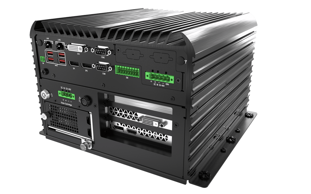 RCO-6000-CML-2N2060S AI Edge Inference Computer w/ LGA 1200 for Intel 10th Gen CPU & W480E PCH, 2 Bay U.2 15mm, RTX 2060S integrated